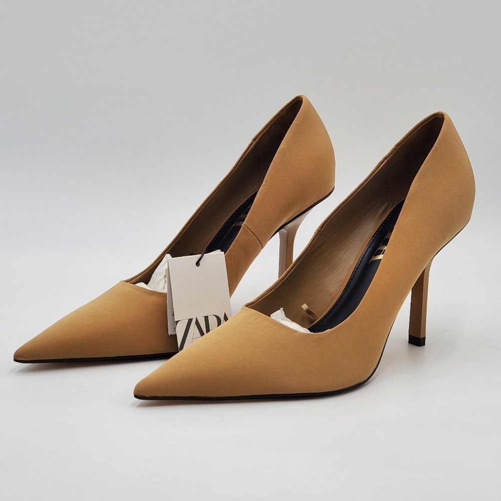 Zara Fabric Stilettos - NWT - Picture 8 of 16